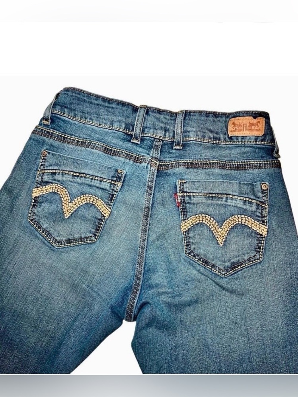 Levi’s 529 Curvy Skinny Leg Jeans in Blue Wash Women’s 8/29